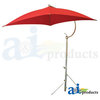 A & I Products Umbrella, Red 41" x20" x3.5" A-6A51